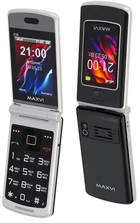 Сотовый телефон Maxvi E28, черный 
