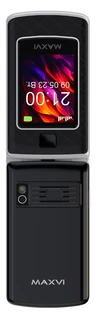 Сотовый телефон Maxvi E28, черный 