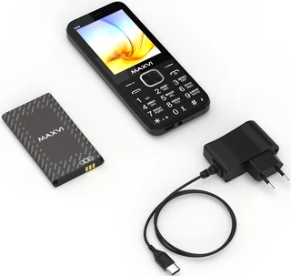 Сотовый телефон Maxvi K28, черный 