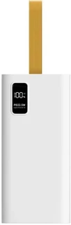 Внешний аккумулятор PERO PB08 40000мАч, белый 