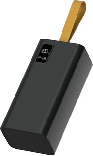 Внешний аккумулятор PERO PB08 40000мАч, черный 