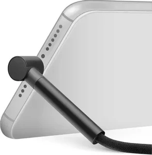 Кабель Deppa Stand USB2.0 Am - Lightning, 1 м, 2.4A, черный 