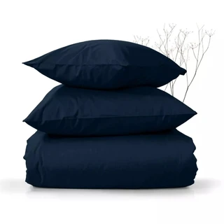 Комплект постельного белья Verossa Twilight blue Семейный, сатин, наволочки: 50х70 см - 2 шт, 70х70 см - 2 шт 
