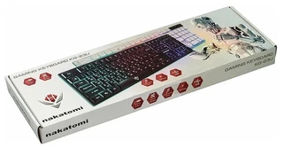 Клавиатура игровая Nakatomi Gaming KG-23U, черный 