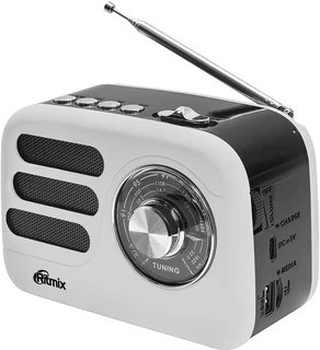 Радиоприемник RITMIX RPR-033, белый 