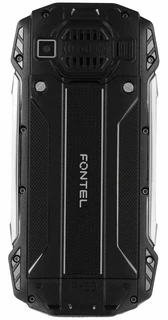 Сотовый телефон Fontel RP280, черный/оранжевый 
