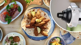 Мясорубка Bosch MFWS607W, белый/черный 