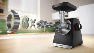 Мясорубка Bosch MFWS640B, черный 