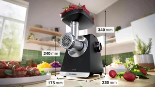Мясорубка Bosch MFWS640B, черный 
