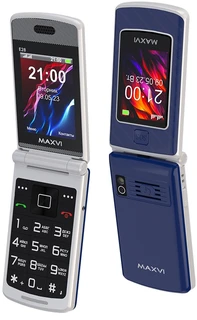 Сотовый телефон Maxvi E28, синий 
