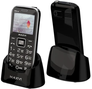 Сотовый телефон Maxvi B6ds up, черный 