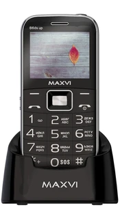 Сотовый телефон Maxvi B6ds up, черный 