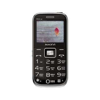 Сотовый телефон Maxvi B6ds up, черный 