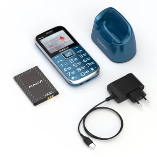 Сотовый телефон Maxvi B6ds up, бирюзовый 