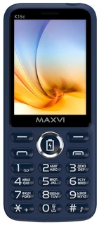 Сотовый телефон Maxvi K15c, синий 