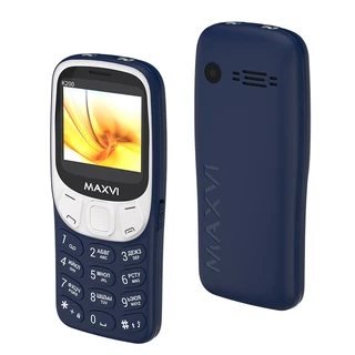 Сотовый телефон Maxvi K200, синий 