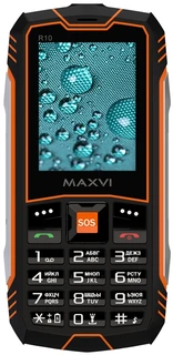 Сотовый телефон Maxvi R10, оранжевый 