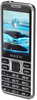 Сотовый телефон Maxvi X10i, серебристый 