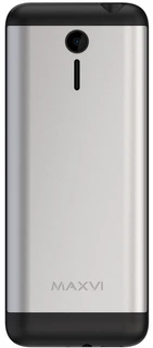 Сотовый телефон Maxvi X10i, серебристый 