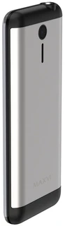 Сотовый телефон Maxvi X10i, серебристый 