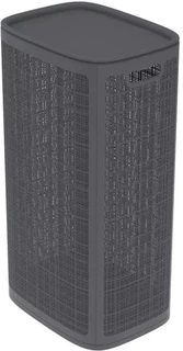 Корзина для белья Альтпласт Лён, 100 л, графит 