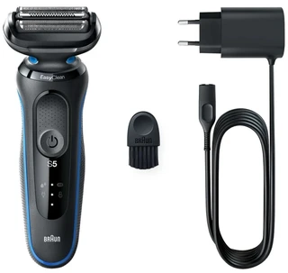 Электробритва Braun 51-B1000s, синий/черный 