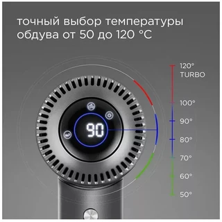Фен REDMOND HD1700, серый 
