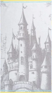 Полотенце Cleanelly Wonderland 50х90 см, махра 
