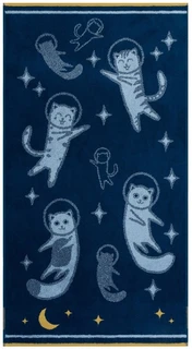 Полотенце Cleanelly Cosmocat 50х90 см, махра 