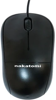 Мышь Nakatomi MON-05U, черный 
