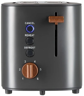Тостер REDMOND T907, серый 