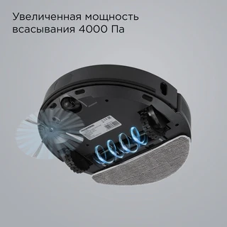 Робот-пылесос REDMOND VR1323S, черный 