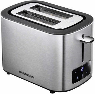 Тостер REDMOND T906, серебристый 