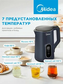Чайник Midea MK-9095, темно-синий 