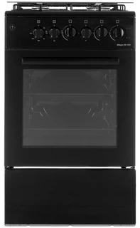 Плита комбинированная SHIVAKI MILAGRO 50 10-E, черный 