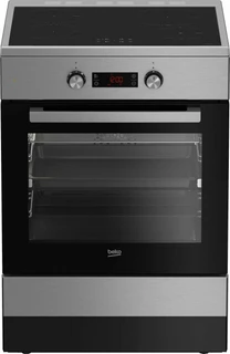 Плита стеклокерамическая Beko FSM69301XCT, серебристый 