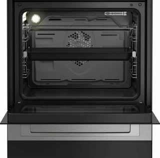 Плита стеклокерамическая Beko FSM69301XCT, серебристый 
