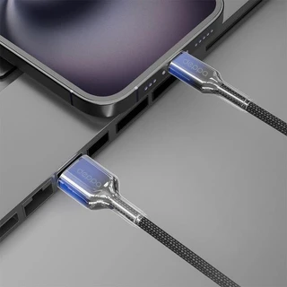 Кабель Deppa Joy USB2.0 Am - Lightning, 1м, 3A, синий 