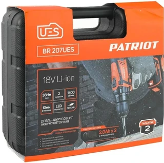 Дрель-шуруповерт Patriot BR 207UES BL 