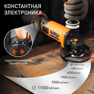 Углошлифовальная машина Patriot AG 128E 