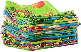 Полотенце кухонное МРН 45х66 см, вафельное полотно, цвет: в ассортименте 