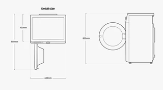Стиральная машина Samsung WW65AG4S20CXLP, серый 