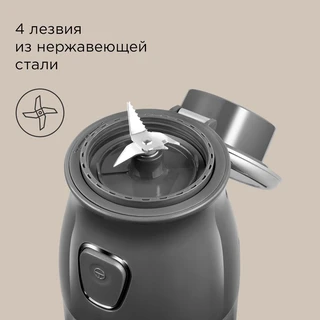 Измельчитель REDMOND CR2701, серый 