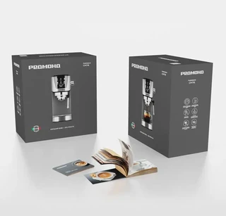 Кофеварка REDMOND CM716, серебристый 