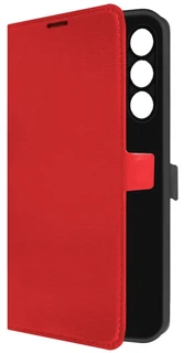 Чехол-книжка Krutoff Eco Book для Samsung Galaxy A17, красный 