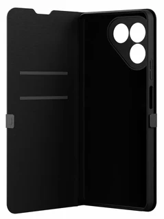 Чехол-книжка Krutoff Eco Book для TECNO Pova 7 Neo, черный 