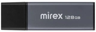 USB-накопитель Mirex Stiff Gray 128ГБ, USB 2.0, серый 