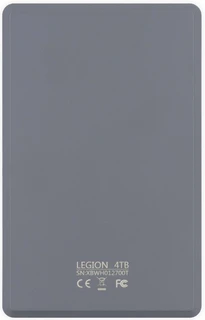 Внешний HDD Mirex LEGION SILVERACE 4TB, серебристый 