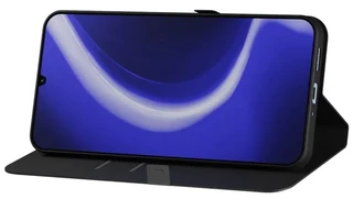 Чехол-книжка Krutoff Eco Book для Samsung Galaxy A17, серый 