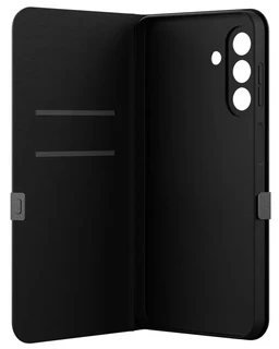 Чехол-книжка Krutoff Eco Book для Samsung Galaxy A17, серый 